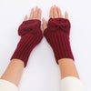 Gants Chauds De Couleur Unie