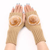 Gants Chauds De Couleur Unie