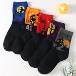 Lot De 5 Paires De Chaussettes D'Halloween