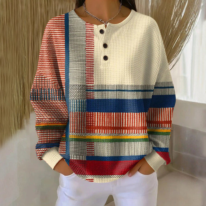 Blouse Élégant Décontracté Vintage