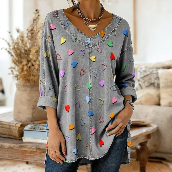 Cardigan À Imprimé Marguerite