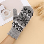 Gants Chauds Flocon De Neige