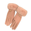 Gants Chauds De Couleur Unie