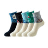 Lot De 5 Paires De Chaussettes De Noël