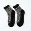 Chaussettes Fleuries Respirantes