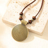 Collier Pendentif Ethnique Vintage