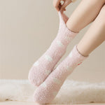 Chaussettes Chaudes En Peluche