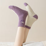 Chaussettes Chaudes En Peluche