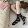 Chaussettes À Fleurs Vintage