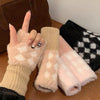 Gants Chauds En Peluche