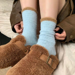 Chaussettes Chaudes En Peluche