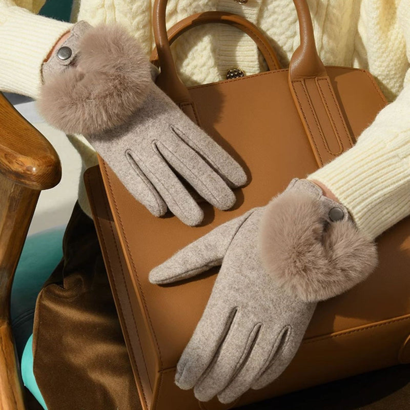 Gants Chauds En Peluche