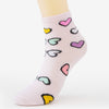Chaussettes Décontractées À Imprimé Coeur