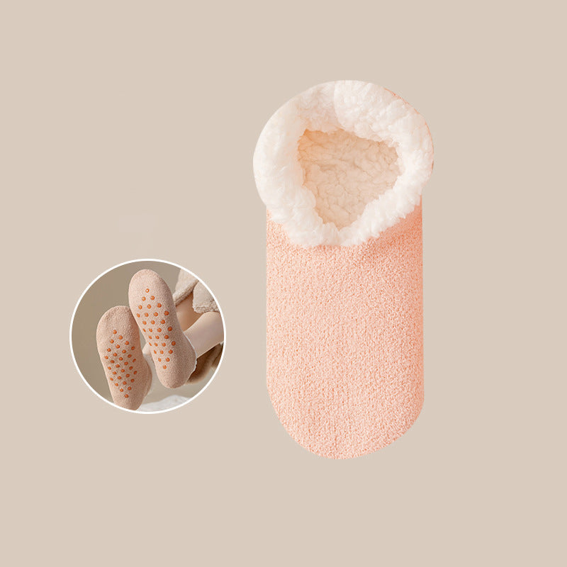 Chaussettes Chaudes En Peluche