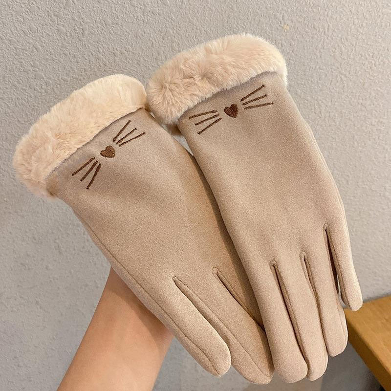 Gants Chauds En Peluche