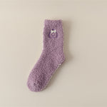 Chaussettes Chaudes En Peluche