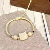 Bracelet Tressé Chat De Dessin Animé