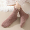 Chaussettes Chaudes En Peluche