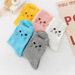 Chaussettes À Imprimé Patte De Chat