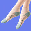 Chaussettes Fleuries Respirantes