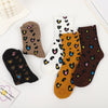 Chaussettes Décontractées À Imprimé Coeur