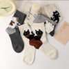 Chaussettes Décontractées À Imprimé Chat