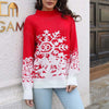 Pull De Noël En Jacquard Flocon De Neige