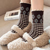 Chaussettes Chaudes À Fleurs