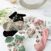 Chaussettes Fleuries Respirantes