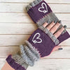 Gants Chauds À Motif Coeur