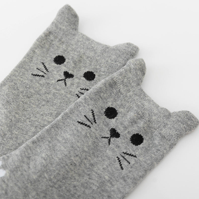 Chaussettes À Imprimé Patte De Chat