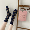 Chaussettes À Fleurs Vintage