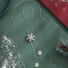 Collier Pendentif Flocon De Neige