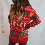 Pull En Tricot De Noël Décontracté