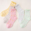 Chaussettes Fleuries Respirantes