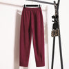 Pantalon Chaud De Couleur Unie