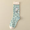 Chaussettes Décontractées À Imprimé Animal