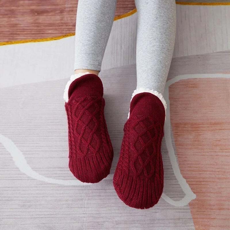 Chaussettes Chaudes Antidérapantes