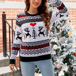 Pull En Tricot De Noël Décontracté