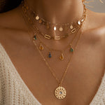 Collier Pendentif Vintage