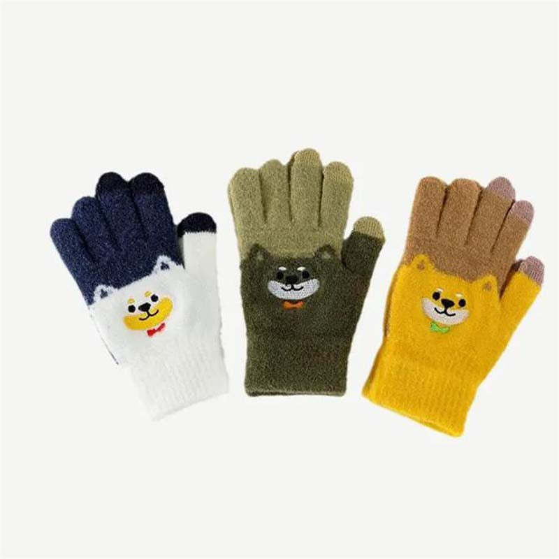 Gants Chauds De Dessin Animé