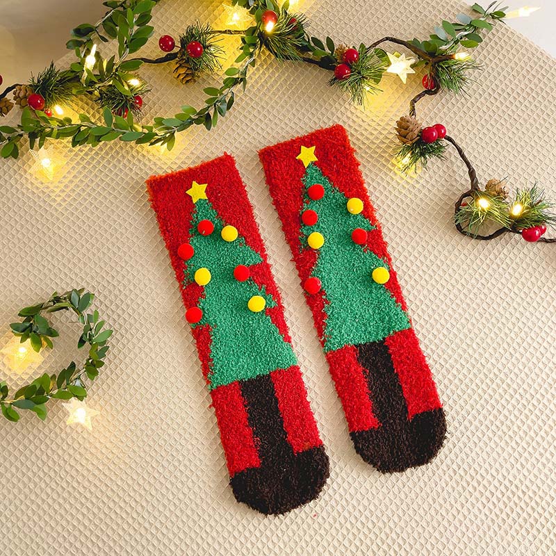 Chaussettes Chaudes De Noël