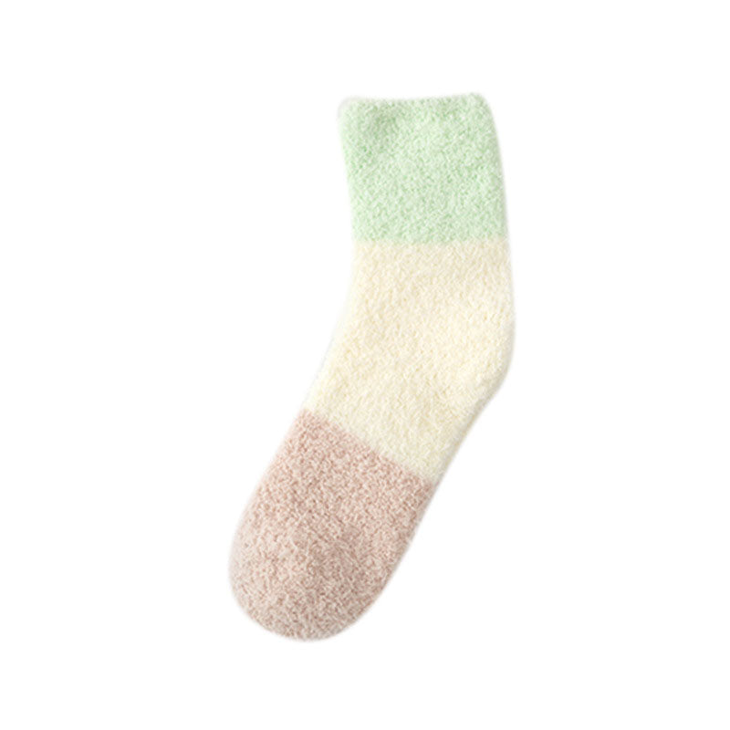 Chaussettes Chaudes En Peluche