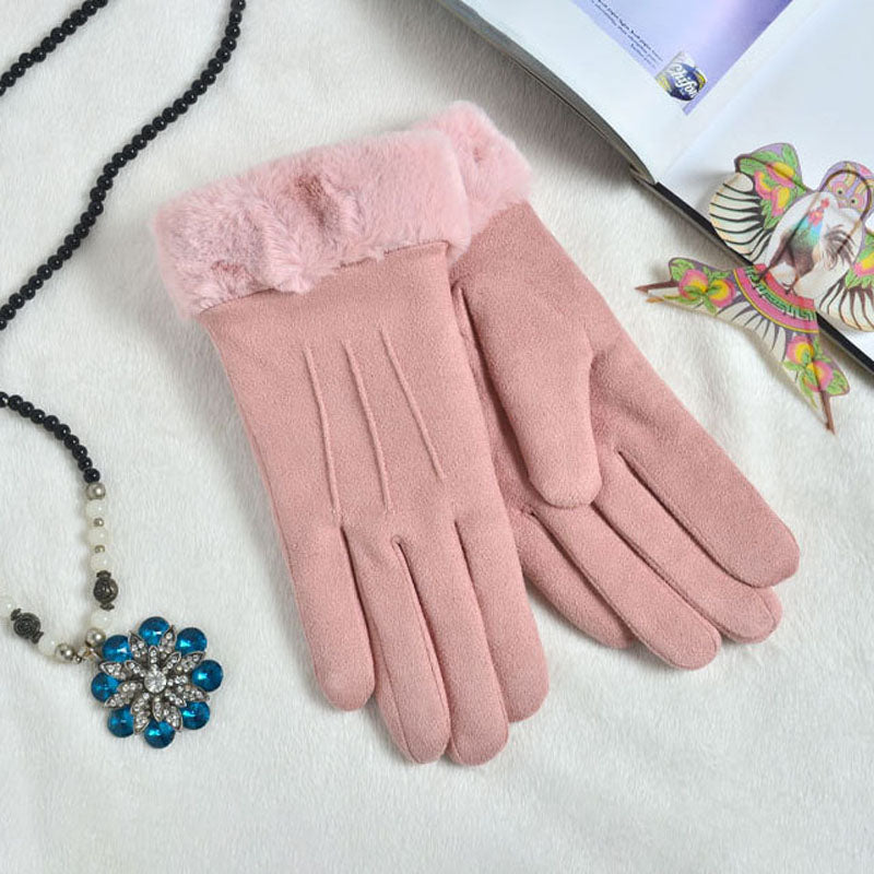 Gants Chauds En Peluche