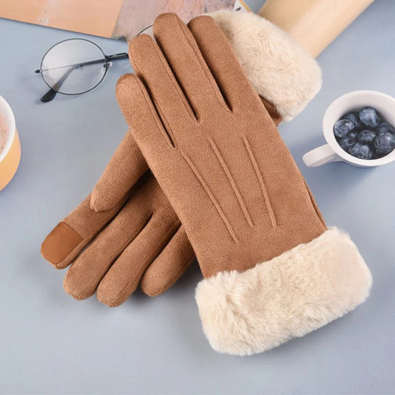 Gants Chauds En Peluche